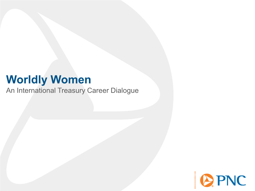 Worldly Women: an International Treasury Career Dialogue