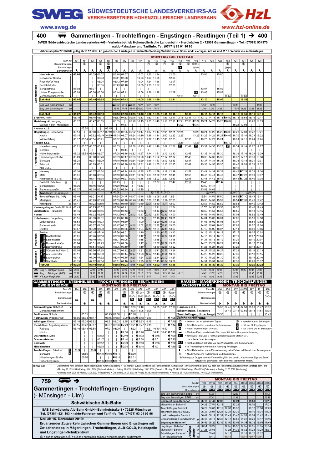 Linie 400 GAM Wochenende 2019-12-15.Xlsx