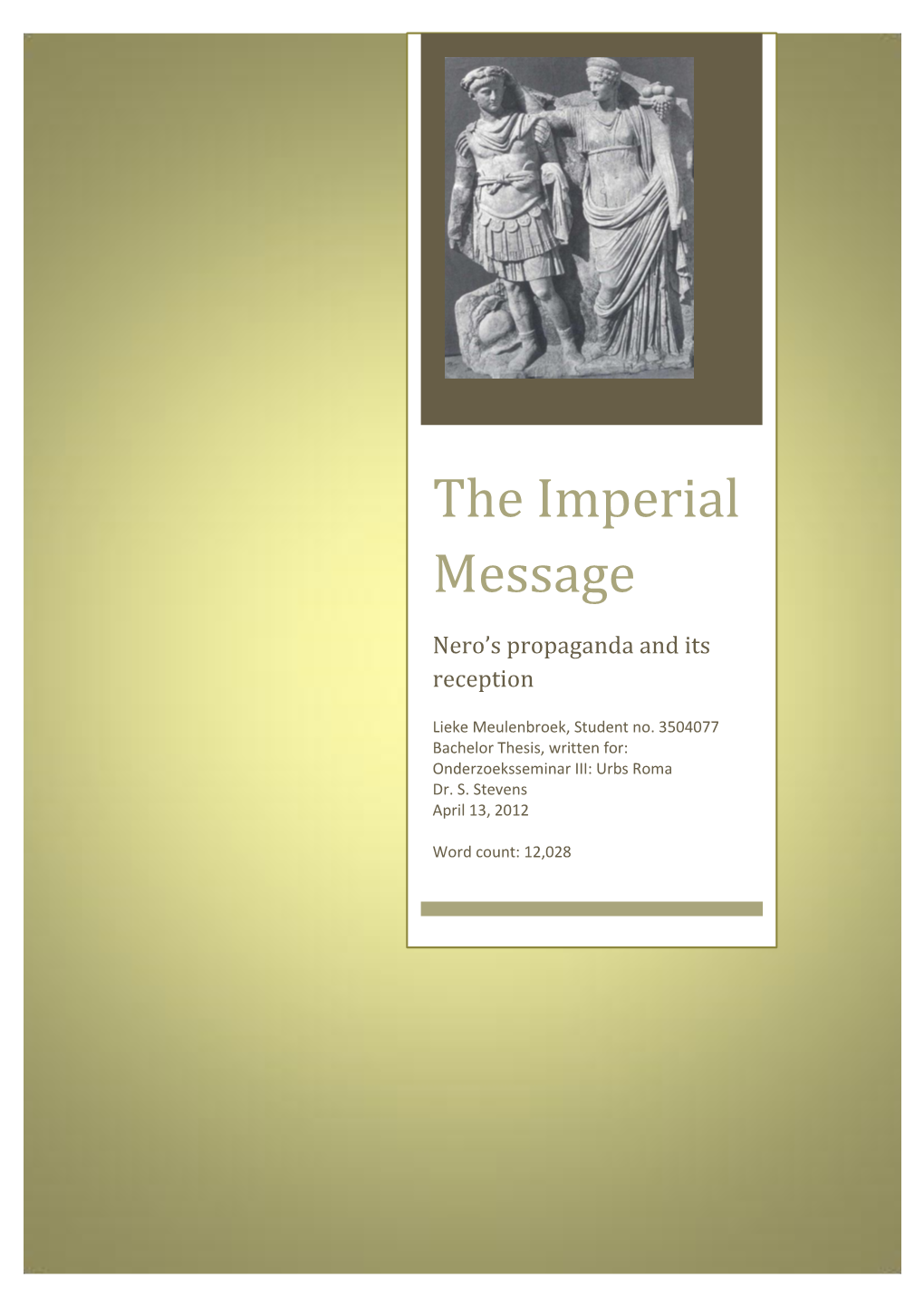 The Imperial Message