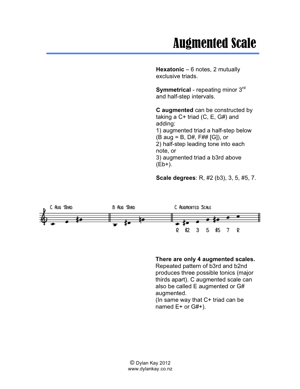 Augmented Scale