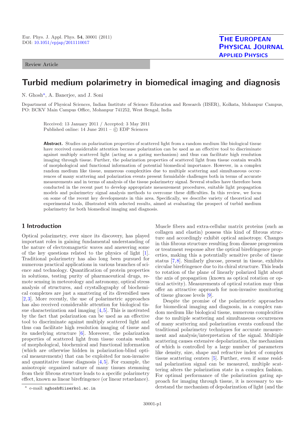 Turbid Medium Polarimetry in Biomedical Imaging and Diagnosis