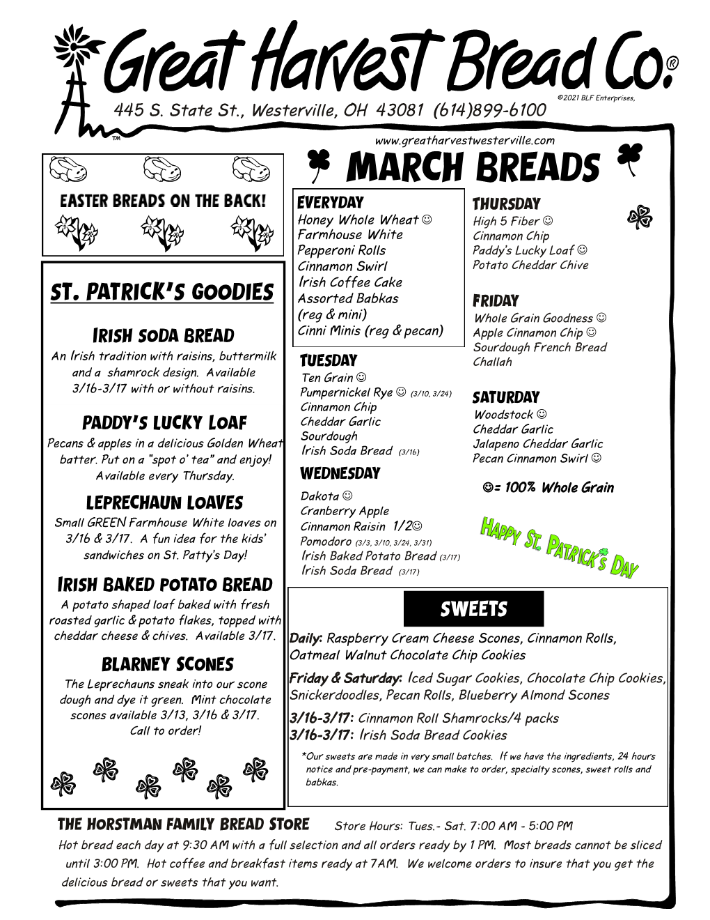 March Breads
