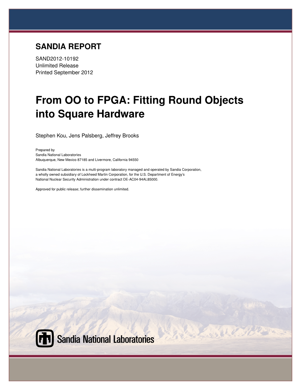 From OO to FPGA: Fitting Round Objects Into Square Hardware