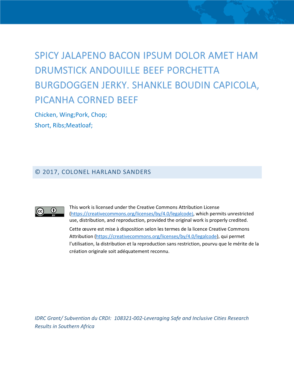 Spicy Jalapeno Bacon Ipsum Dolor Amet Ham Drumstick Andouille Beef Porchetta Burgdoggen Jerky. Shankle Boudin Capicola, Picanha