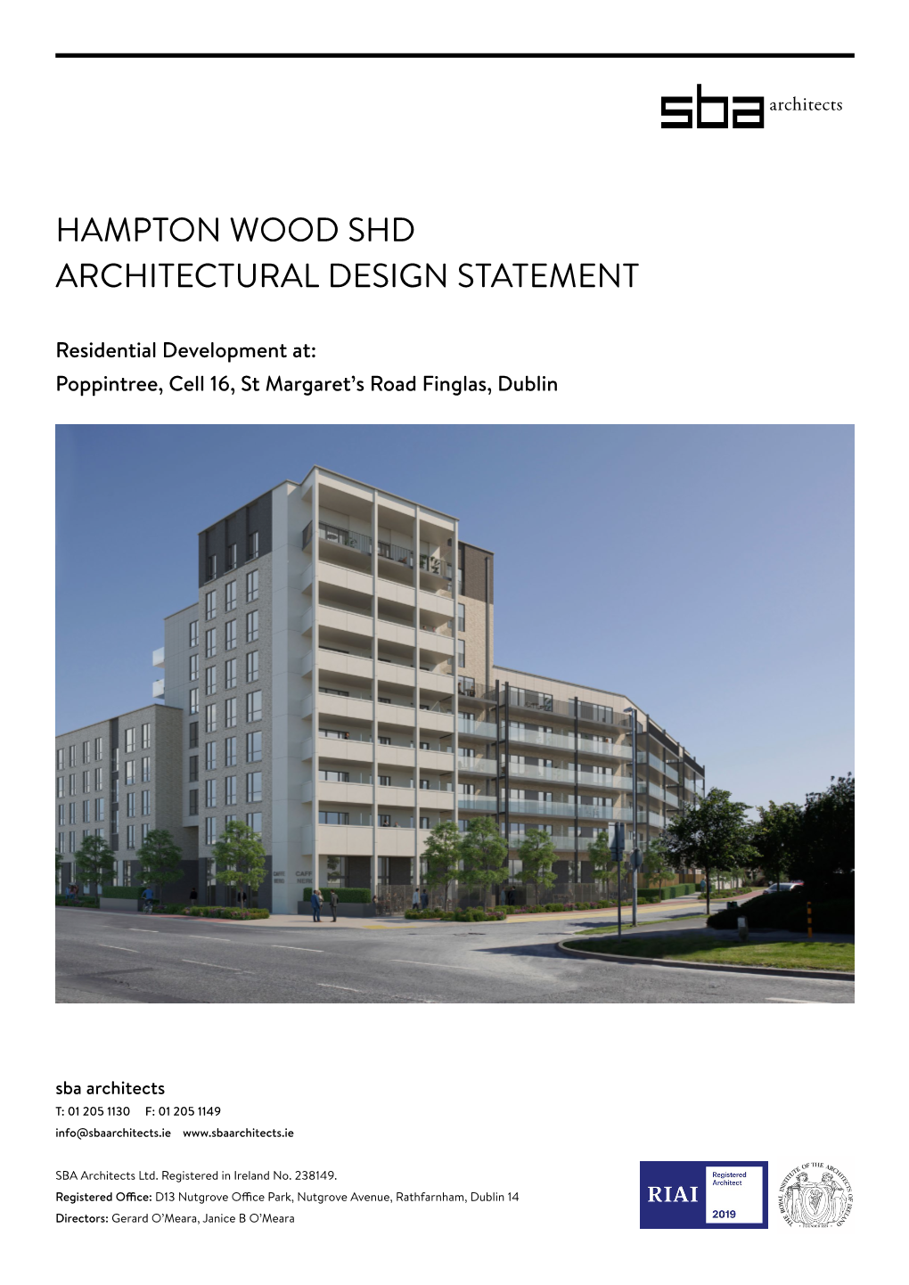 Hampton Wood Shd Architectural Design Statement