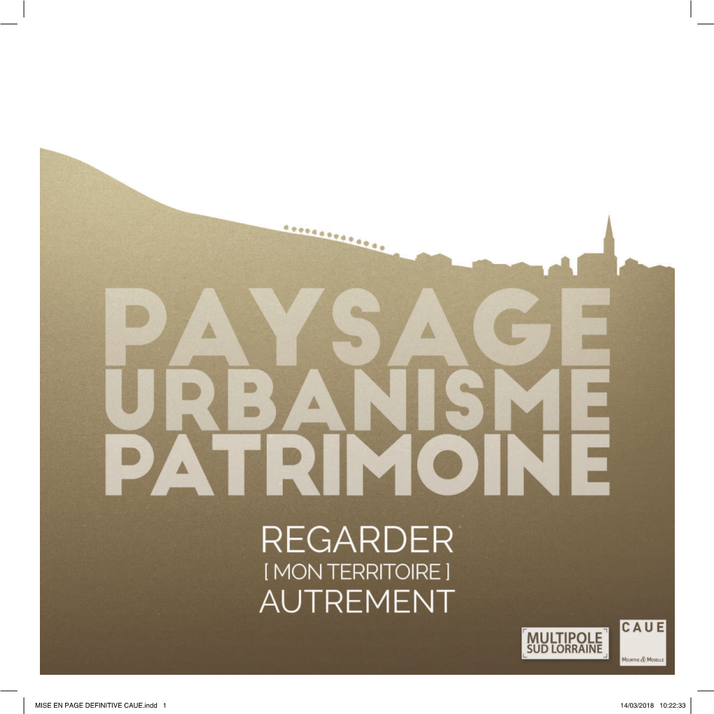 Paysage Urbanisme Patrimoine