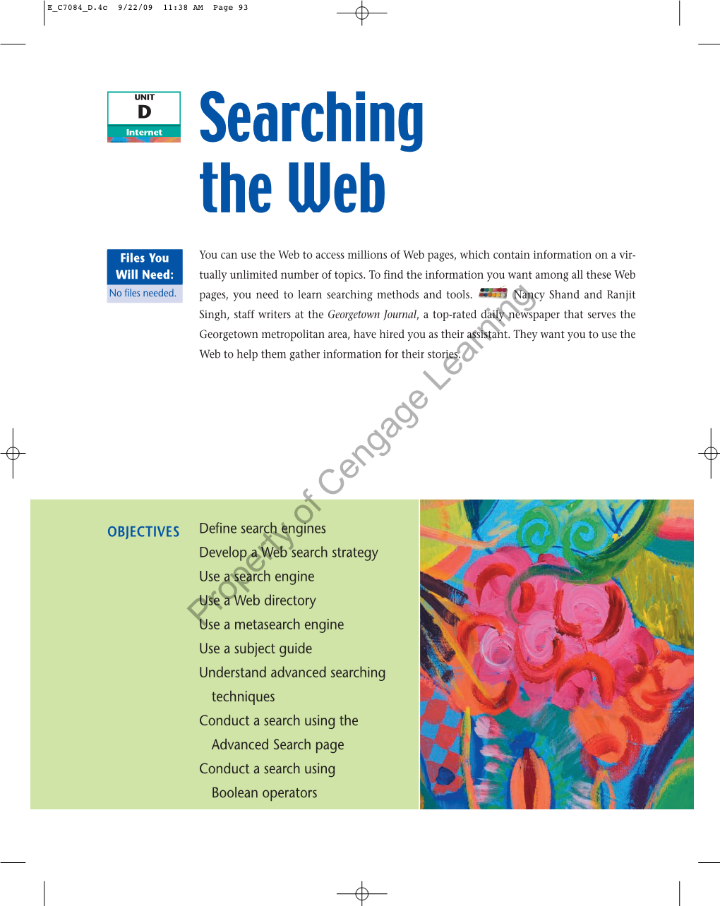 Searching the Web