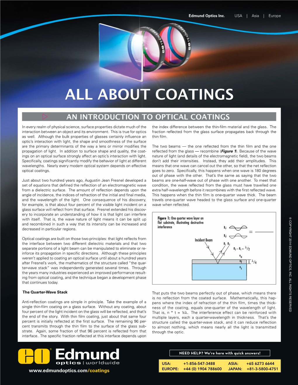 About Optical Coatings