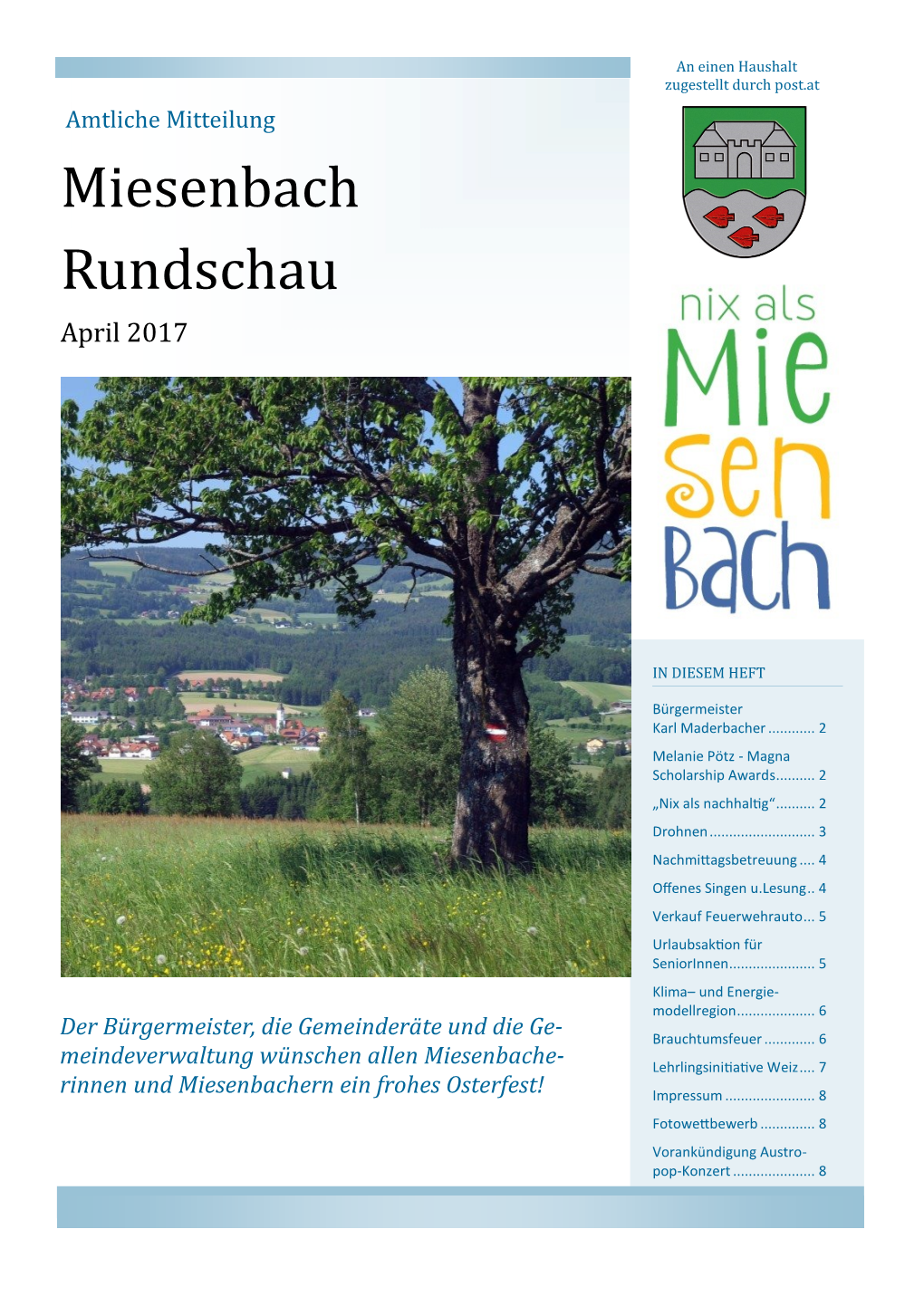Miesenbach Rundschau April 2017