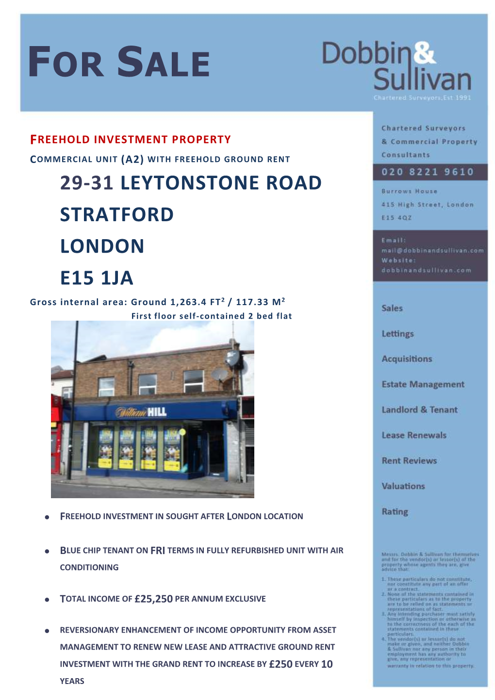 29-31 Leytonstone Road Stratford London E15