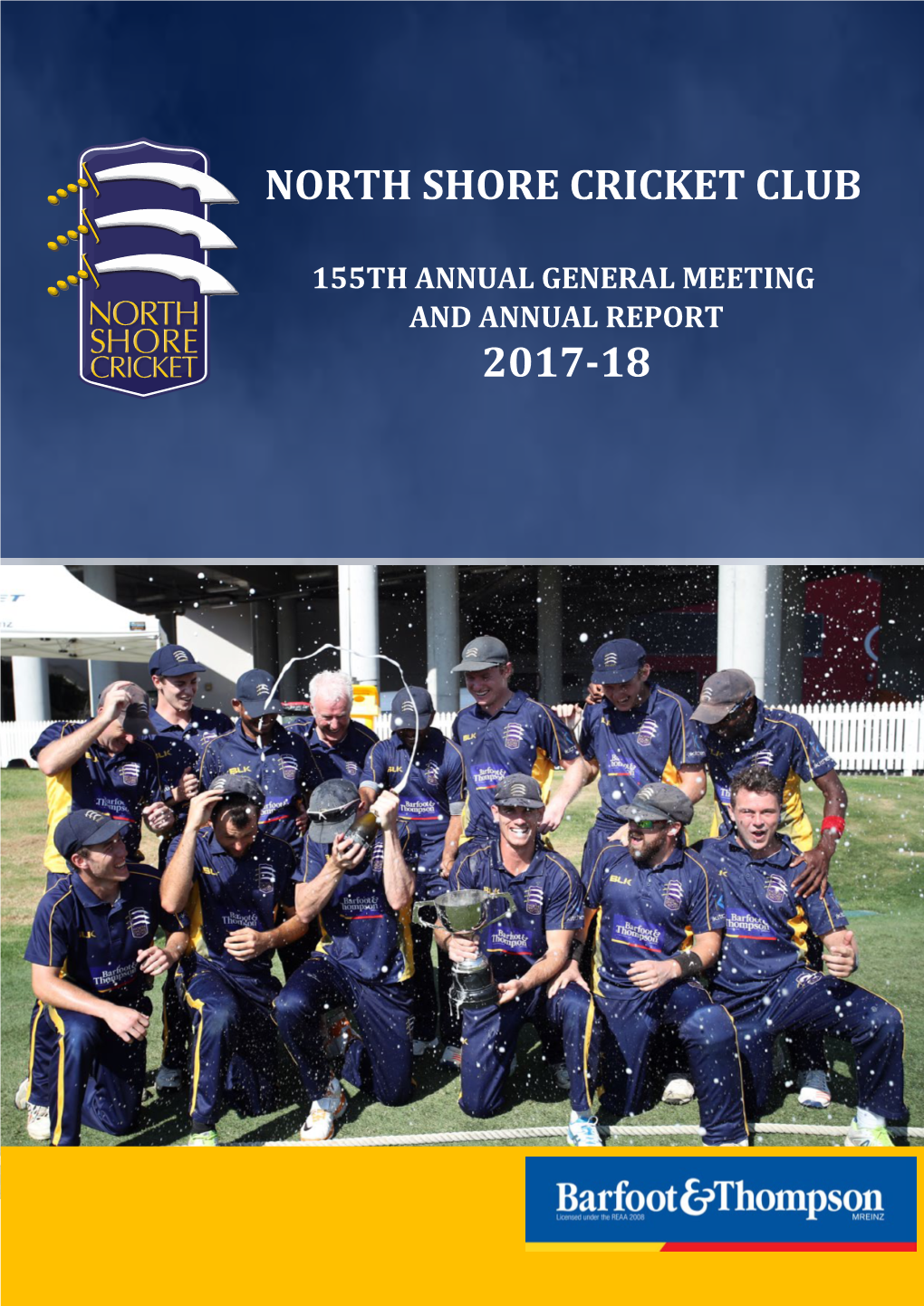 North Shore Cricket Club 2017-18