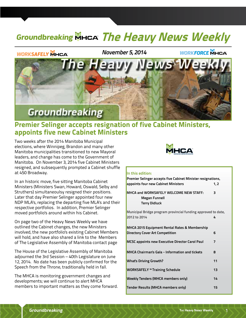 The Heavy News Weekly November 5, 2014