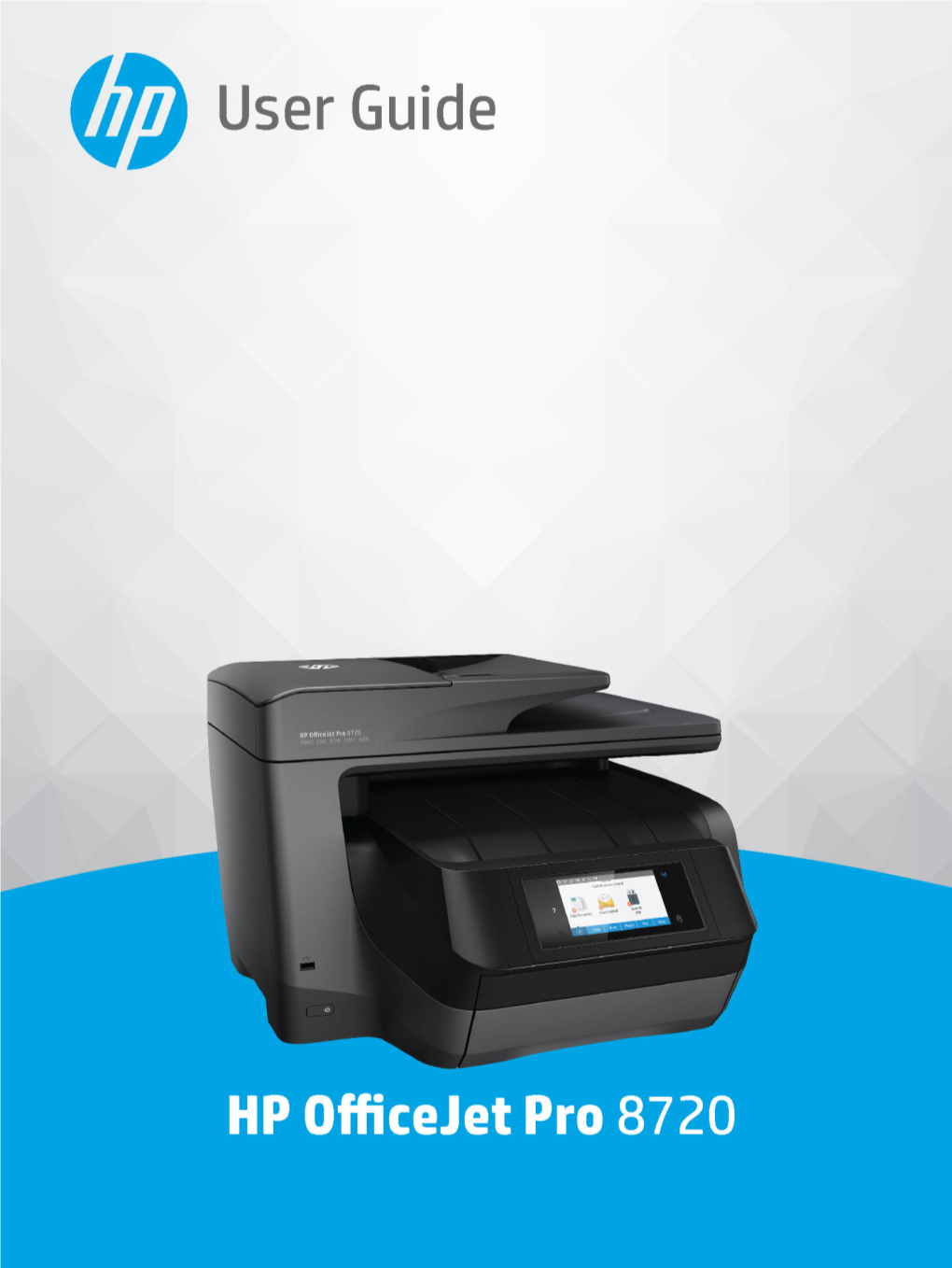 HP Officejet Pro 8720 User Guide – ENWW