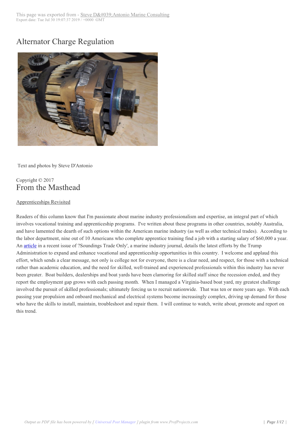 Download Alternator Charge Regulation