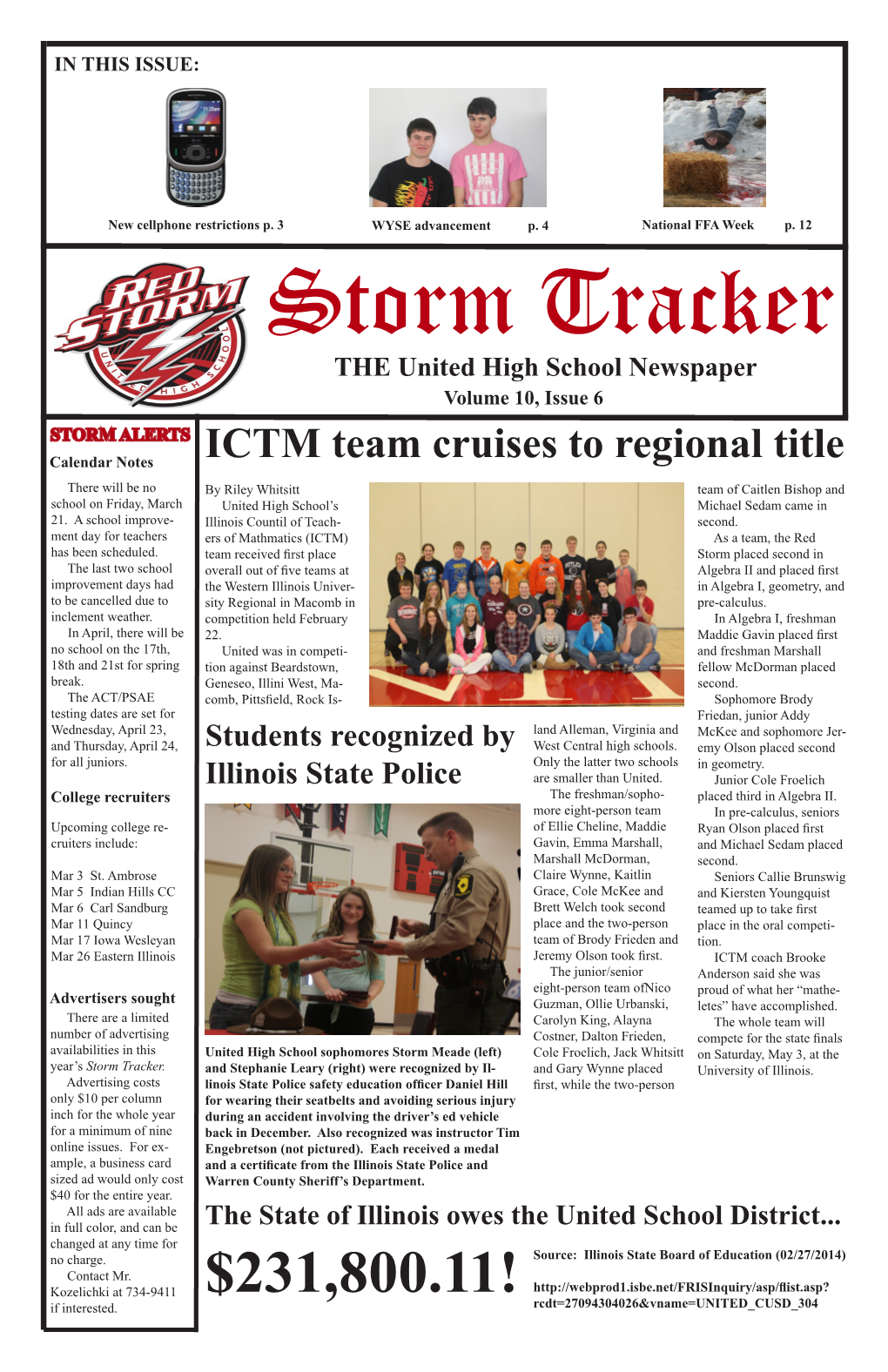 ICTM Team Cruises to Regional Title