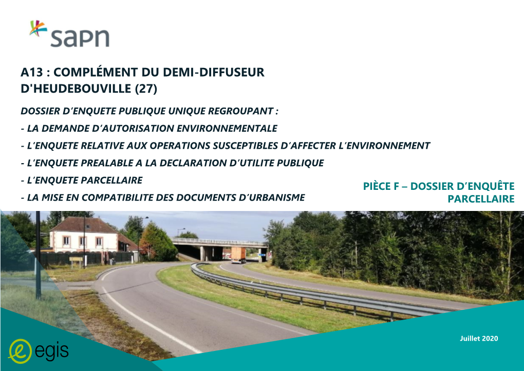 A13 : Complément Du Demi-Diffuseur D'heudebouville