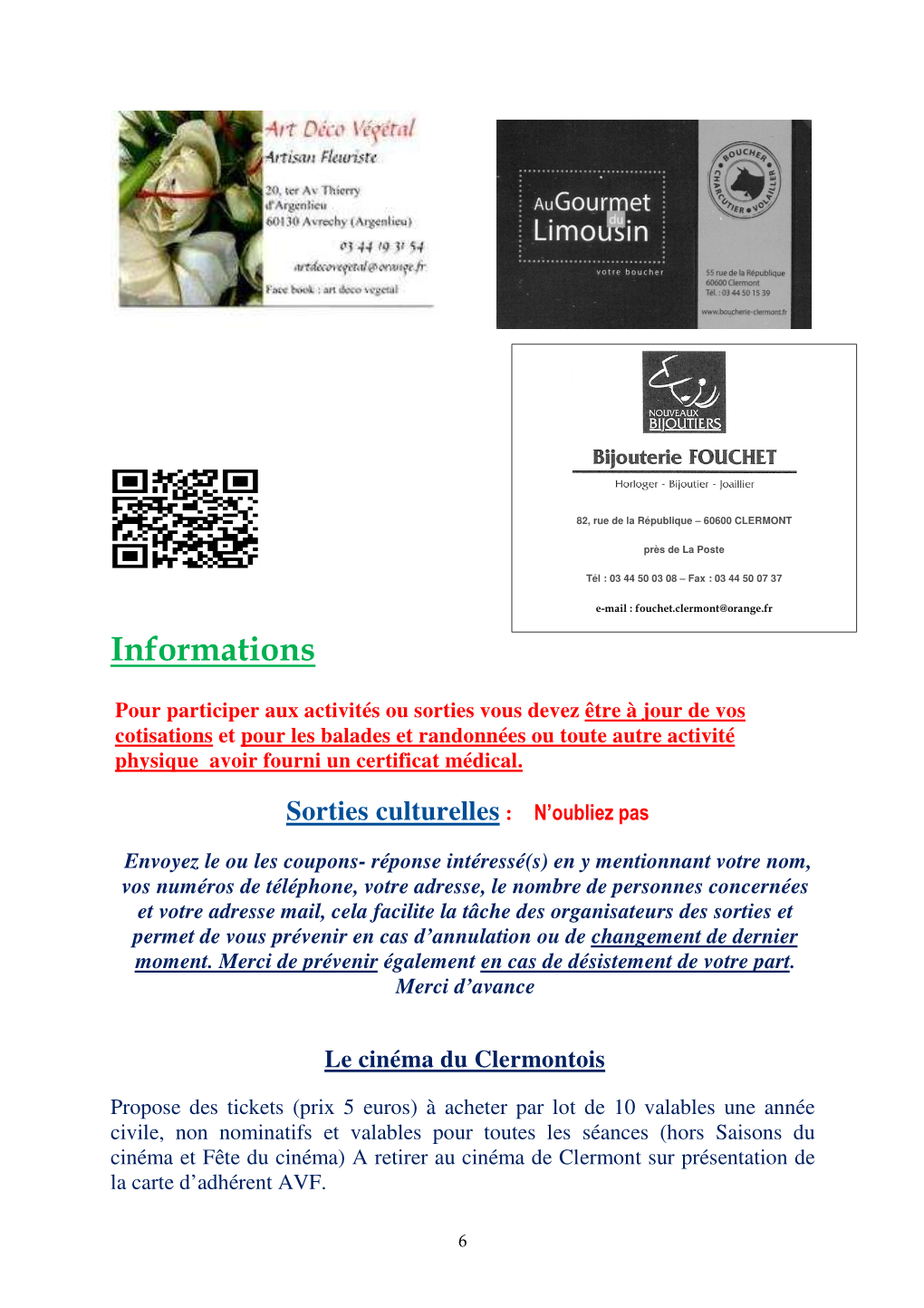Informations