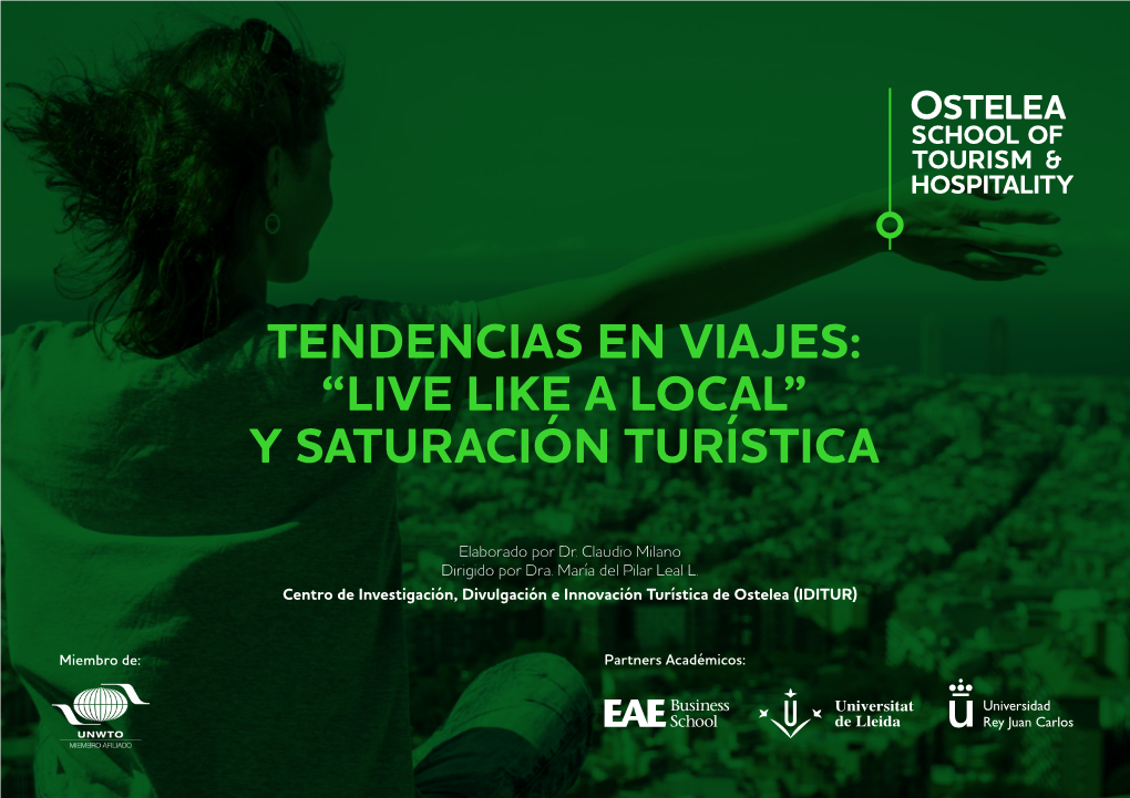 Tendencias En Viajes: “Live Like a Local” Y Saturación Turística