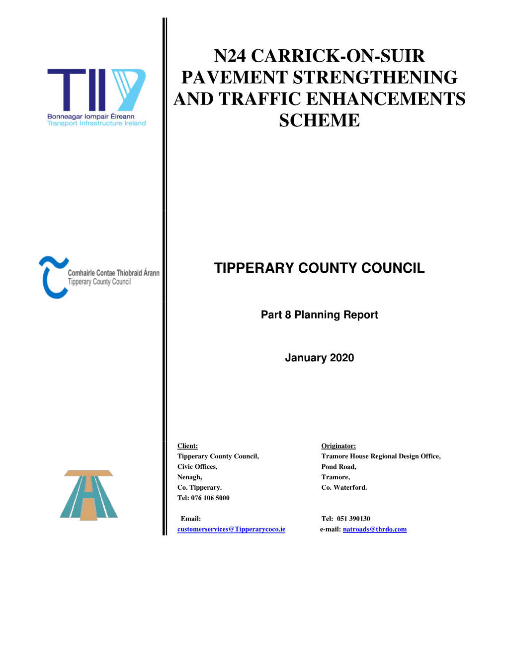 N24 Carrick-On-Suir Pavement Strengthening and Traffic Enhancements Scheme