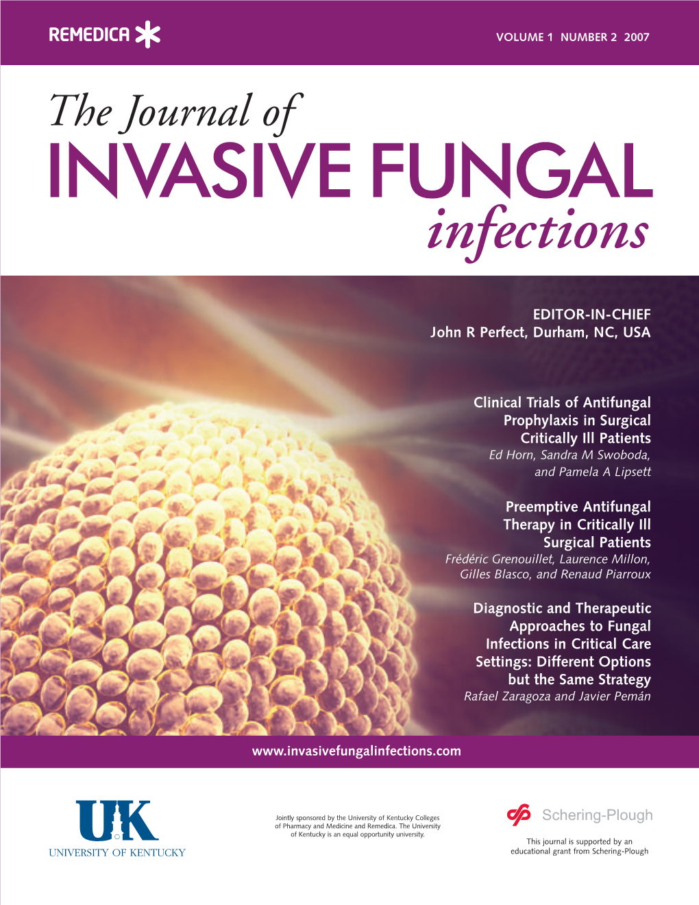 INVASIVE FUNGAL Infections