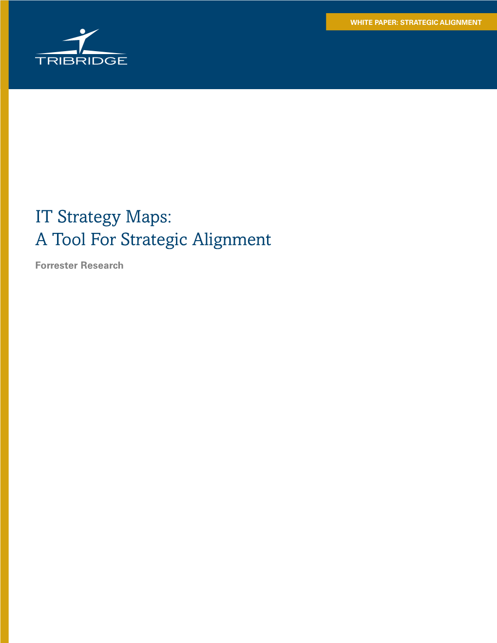 IT Strategy Maps: a Tool for Strategic Alignment