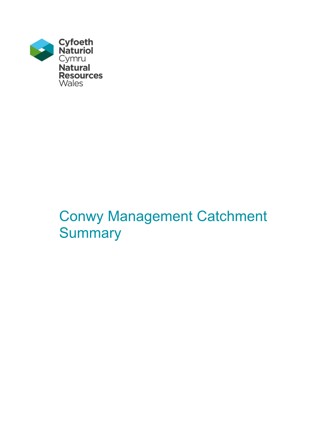 Conwy Management Catchment Summary