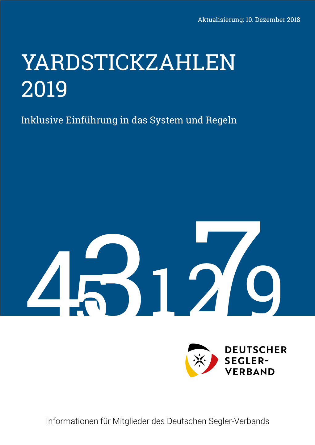 Yardstickzahlen 2019