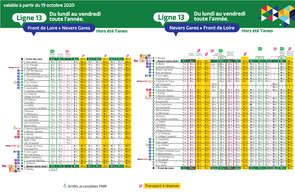 Ligne 13 Toute L’Année