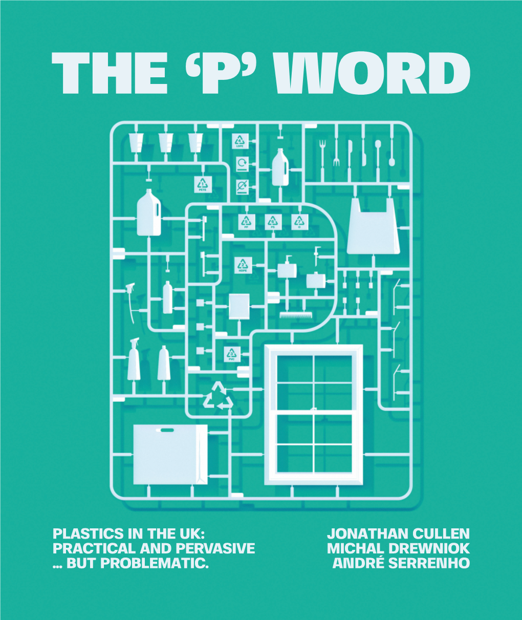 Plastics in the Uk: Jonathan Cullen Practical and Pervasive Michal Drewniok