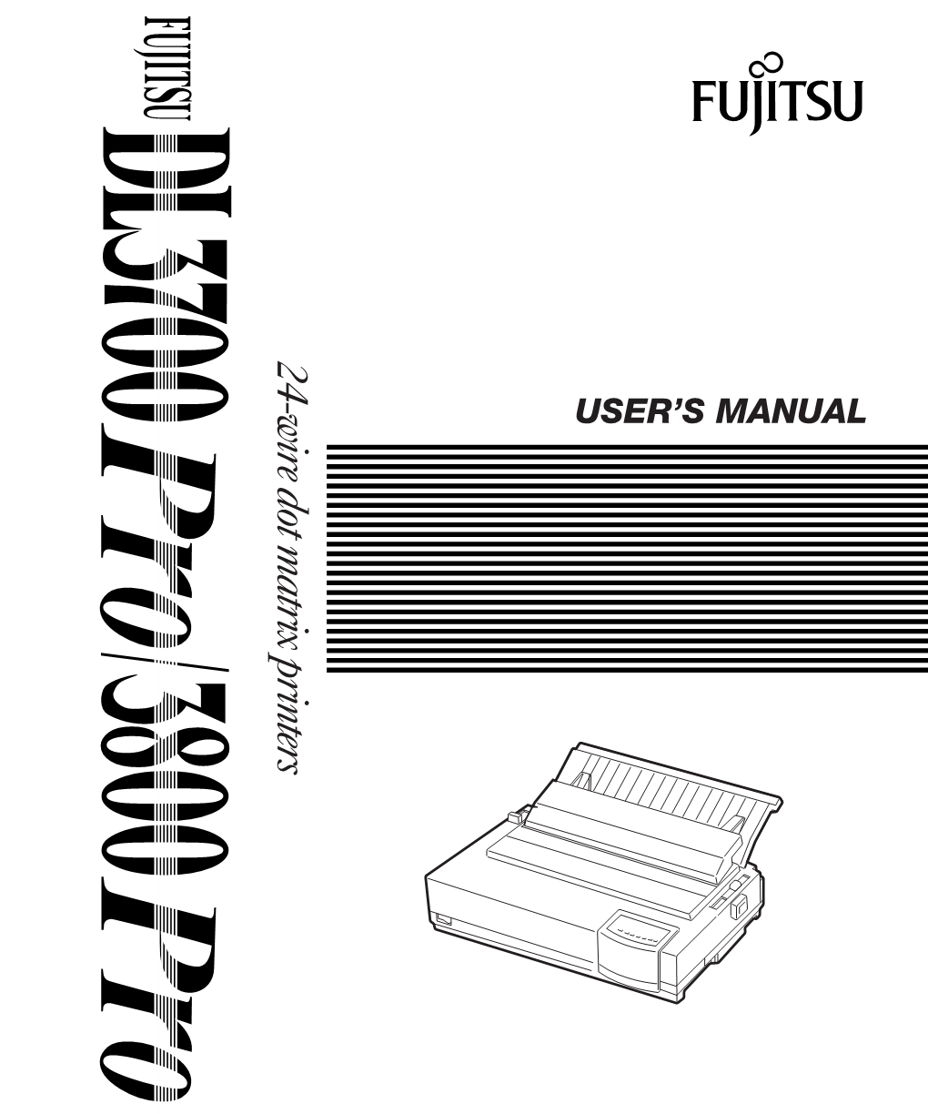 FUJITSU DL3700 Pro/3800 Pro