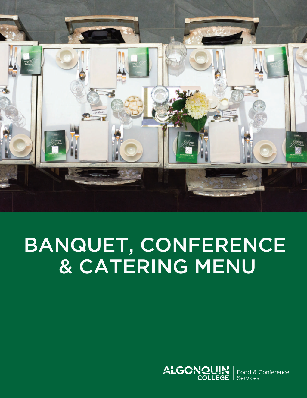 Banquet, Conference & Catering Menu