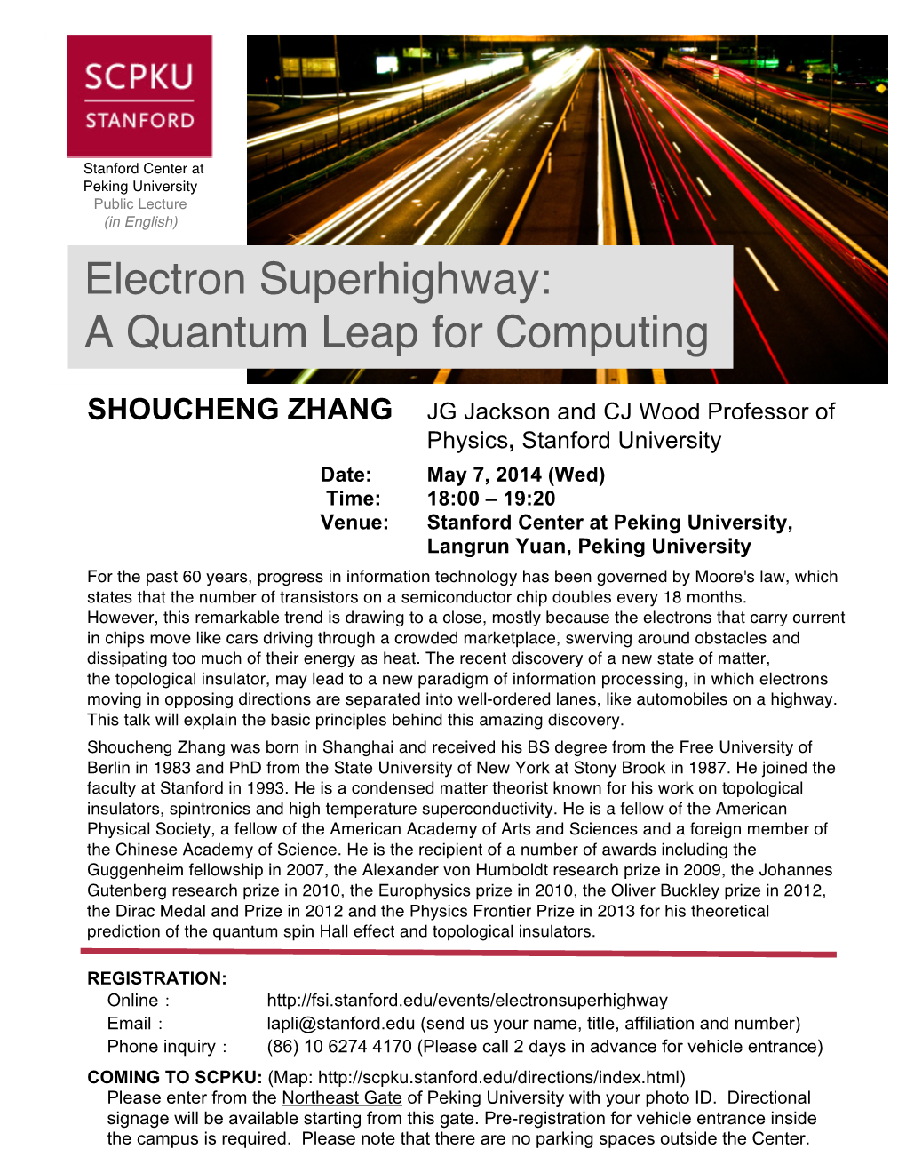 Electron Superhighway: a Quantum Leap for Computing