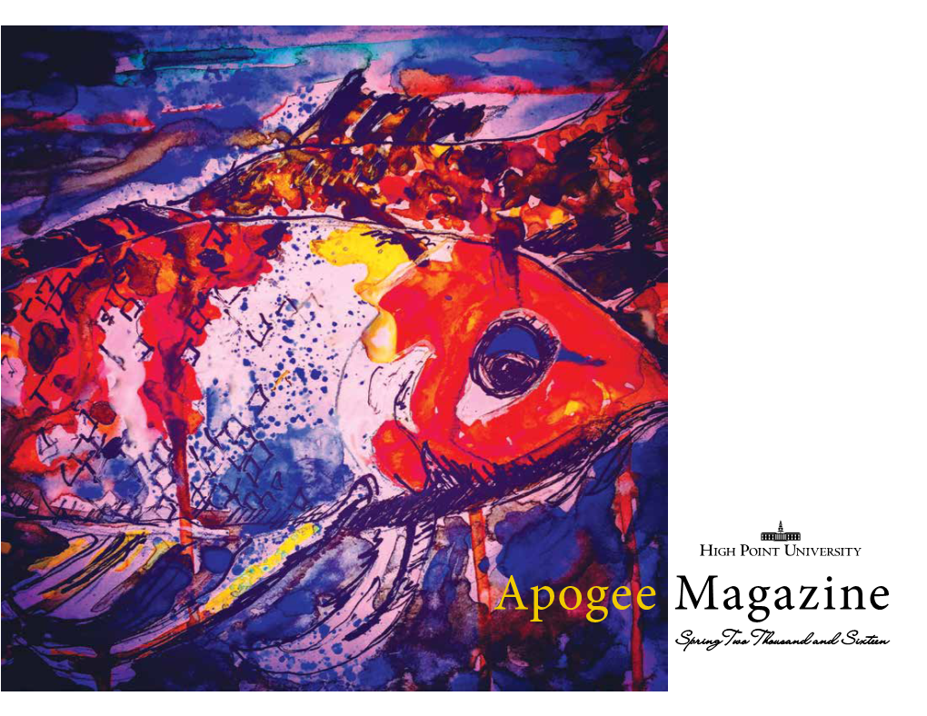 Apogee Magazine Spring Two Thousand and Sixteen