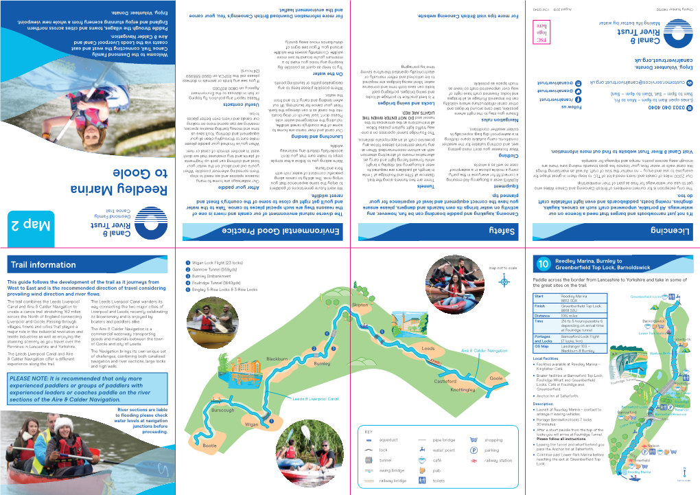 Reedley Marina to Goole Map 2