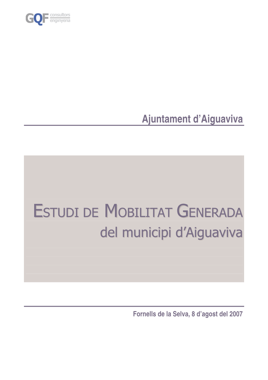 Del Municipi D'aiguaviva