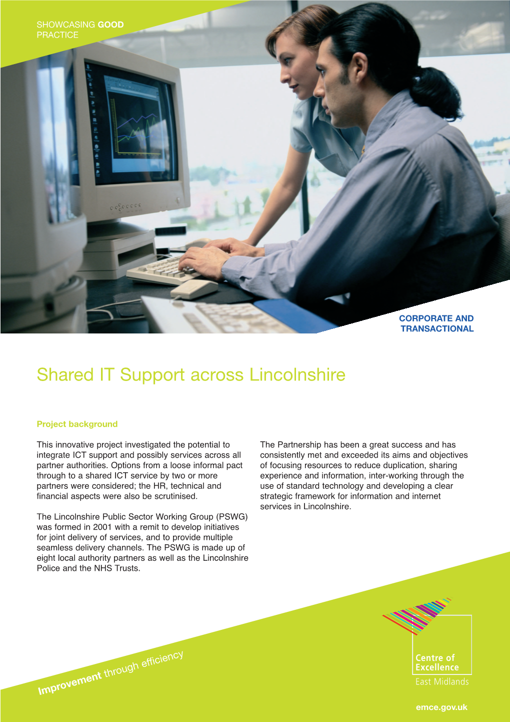 Shared IT Support Across Lincolnshire