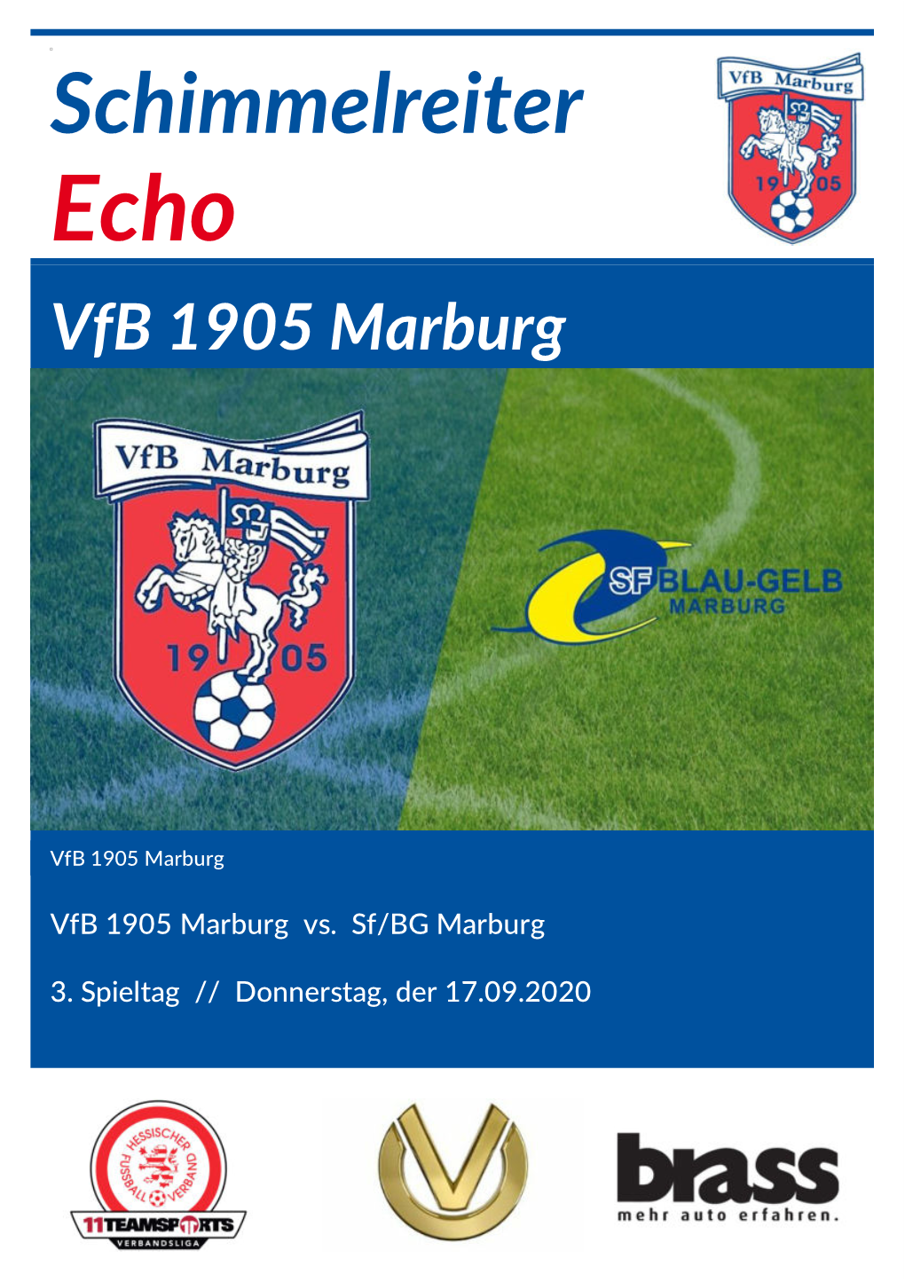 Schimmelreiter Echo Vfb 1905 Marburg