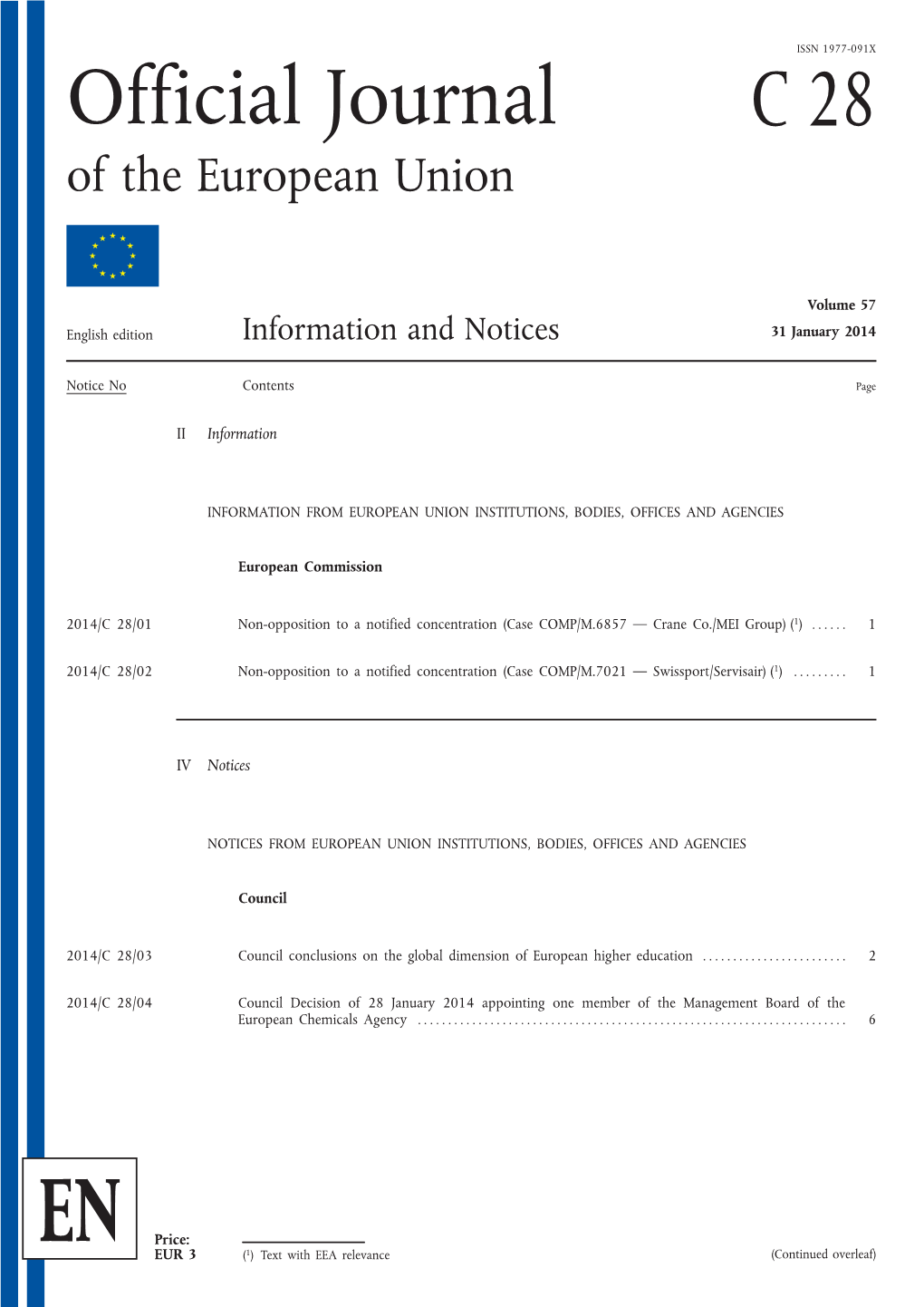 C 28 Official Journal