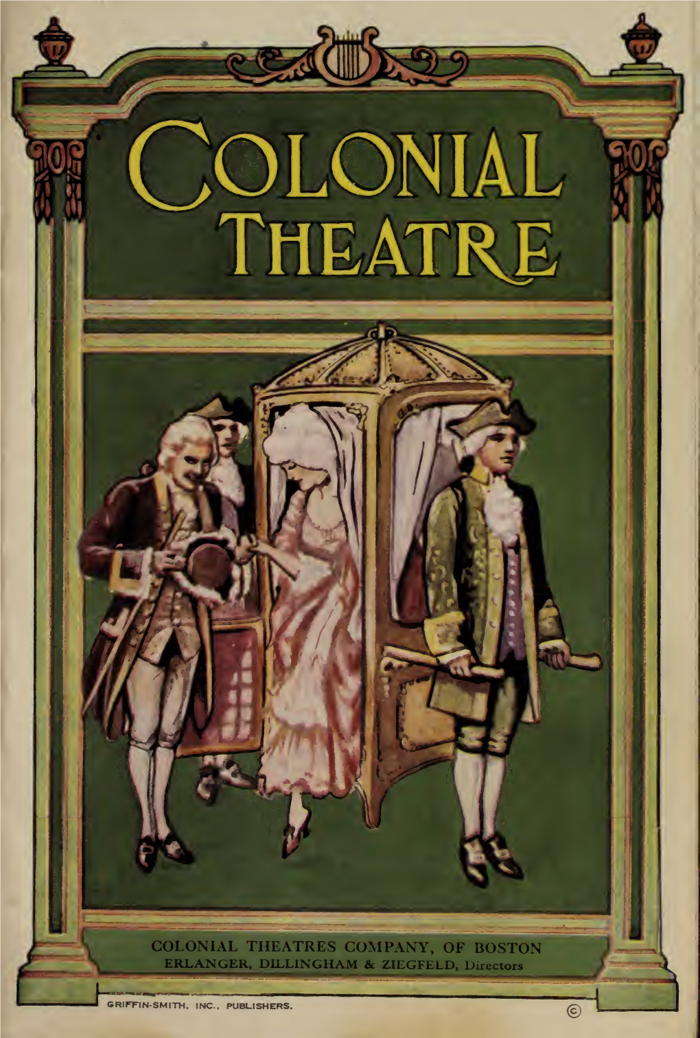 Colonial Theatre Sancho Panza Program