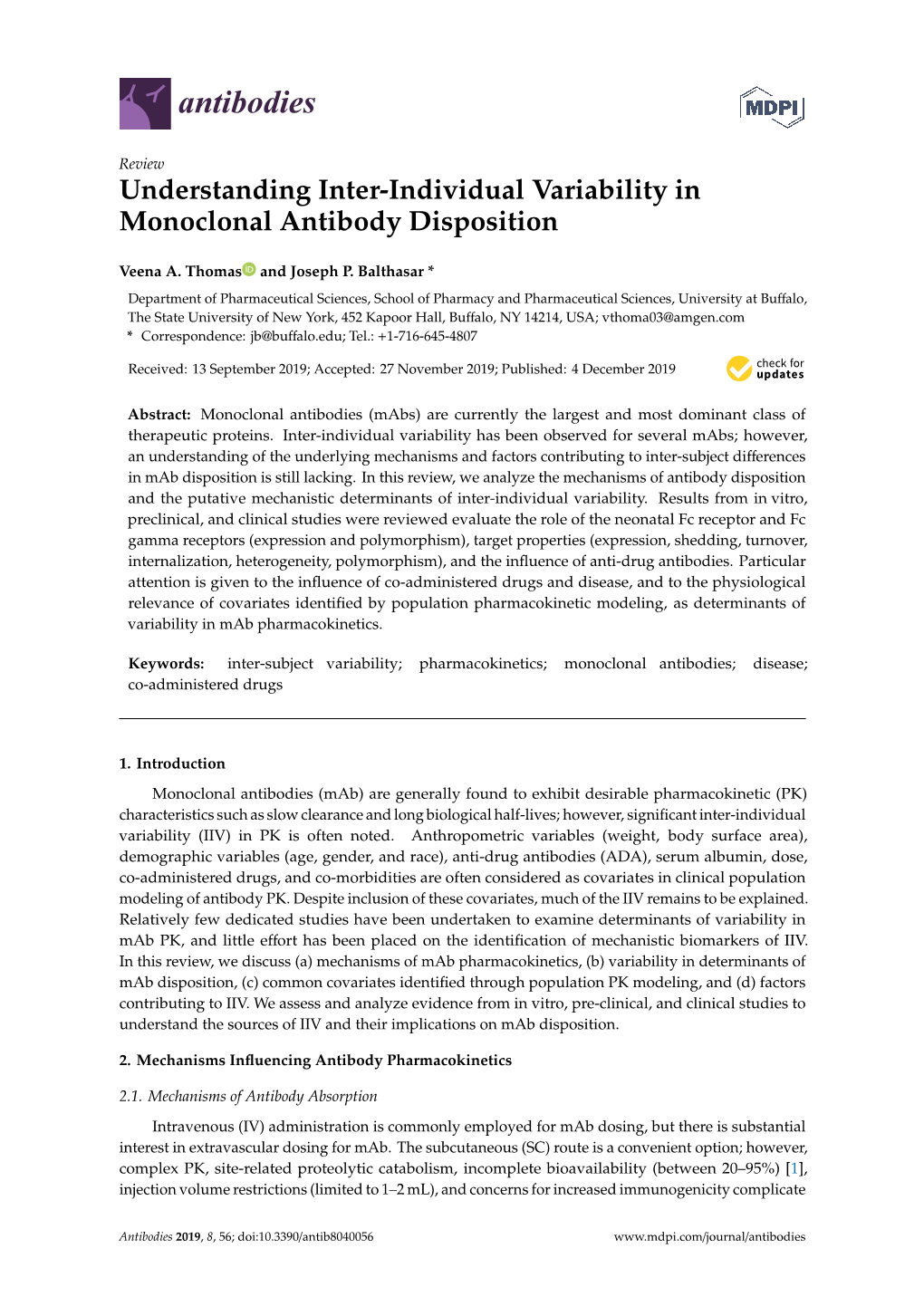 Understanding Inter-Individual Variability in Monoclonal Antibody Disposition