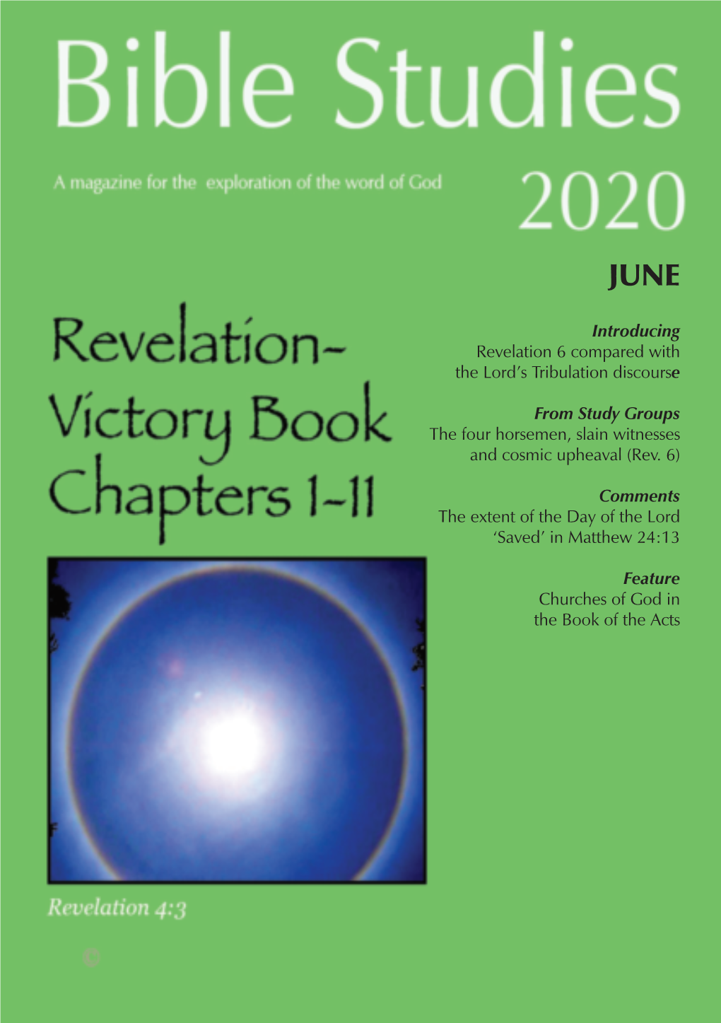 Introducing Revelation 6 Compared with the Lord’S Tribulation Discourse