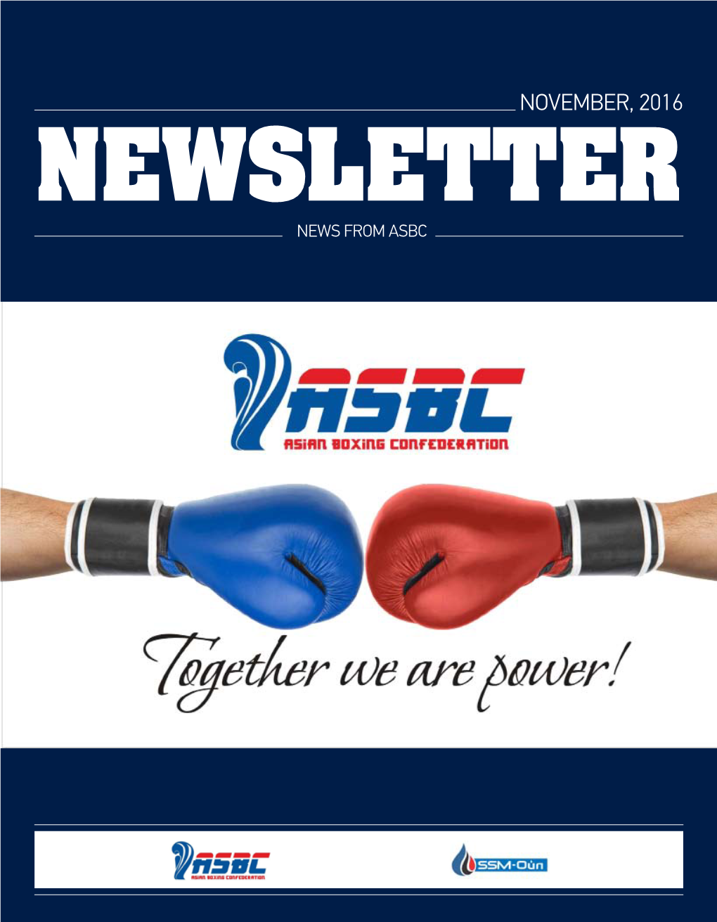 November, 2016 Newsletter NEWS from ASBC Content