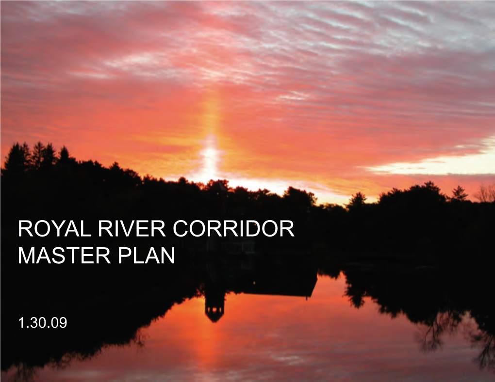 Royal River Corridor Master Plan