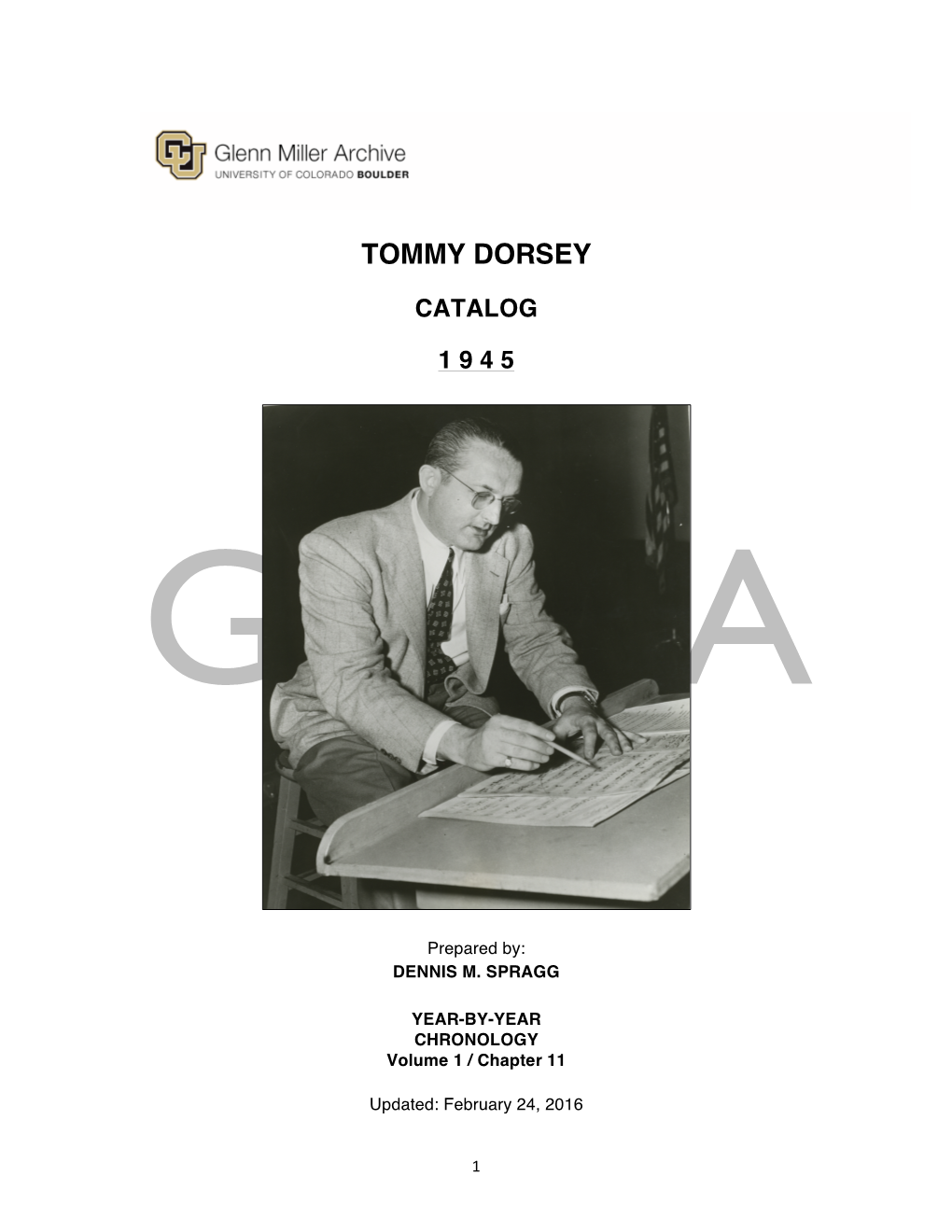 Tommy Dorsey