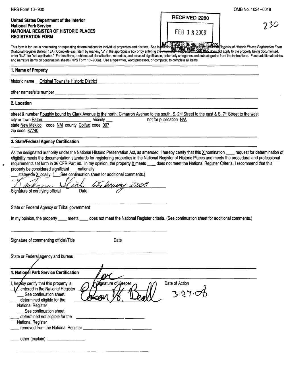 Feb 1 3 2008 Registration Form