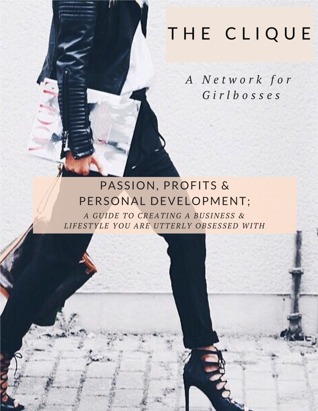 AN Etworkfor G Irlbosses PASSION, PROFITS