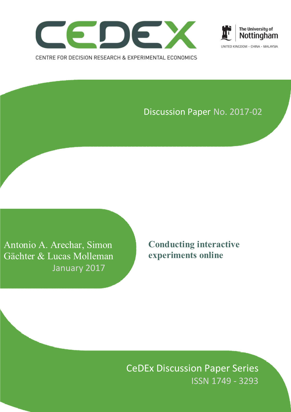 Conducting Interactive Experiments Online