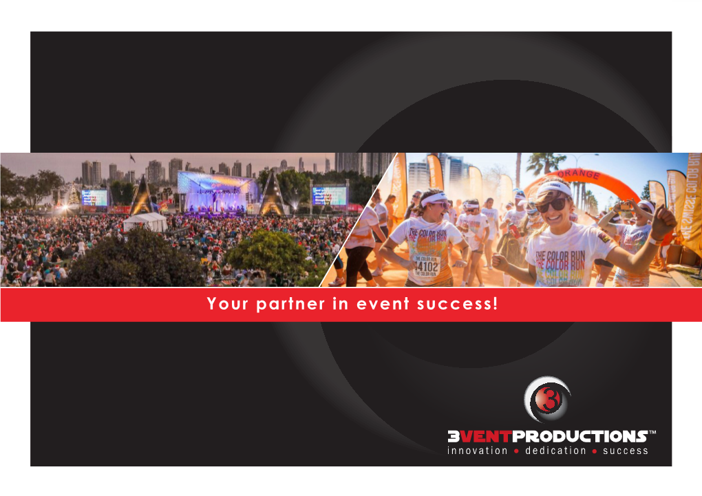Your Partner in Event Success!