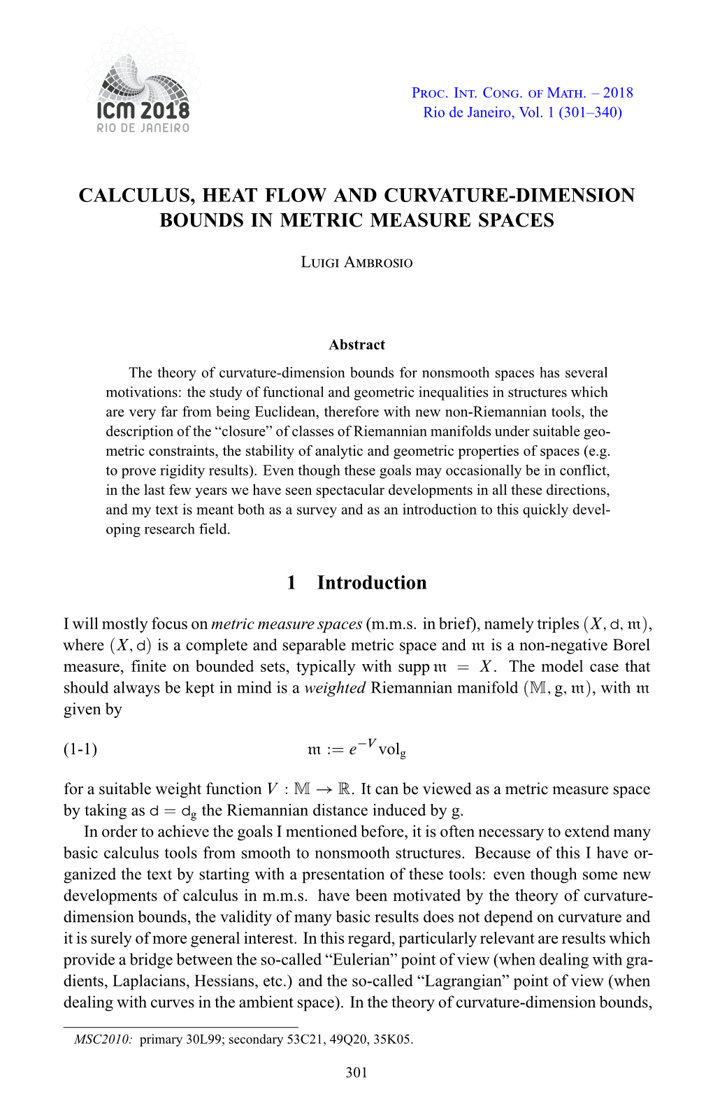 Calculus, Heat Flow and Curvature-Dimension Bounds in Metric Measure Spaces