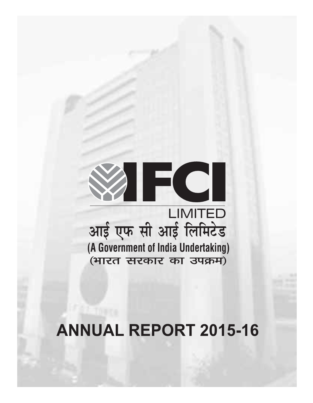 Parveen IFCI Annual Report 2015-16.Indb